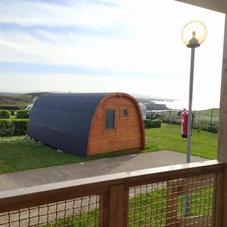 Bungalow 3 Personas - Camping Playa De Tapia Tapia De Casariego Bagian luar foto